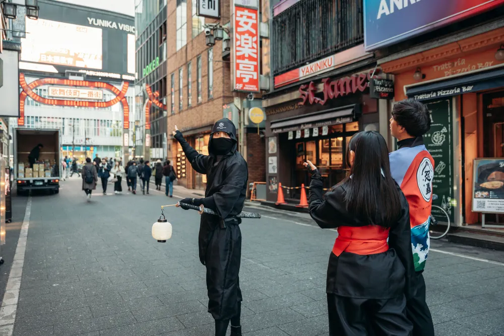 NINJA GO TOURS・Tokyo | Shinjuku: Kabukicho, Golden Gai & Secret Shrine Ninja Walk_image