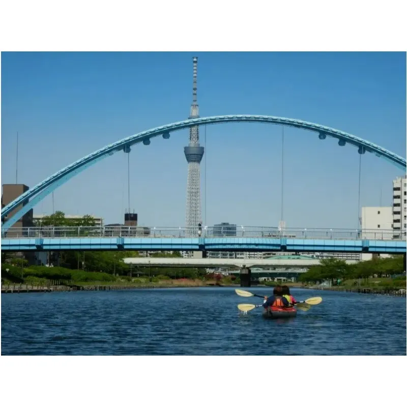 Tokyo Kayaking Tour ♪Tokyo's hidden calm — on the river._image