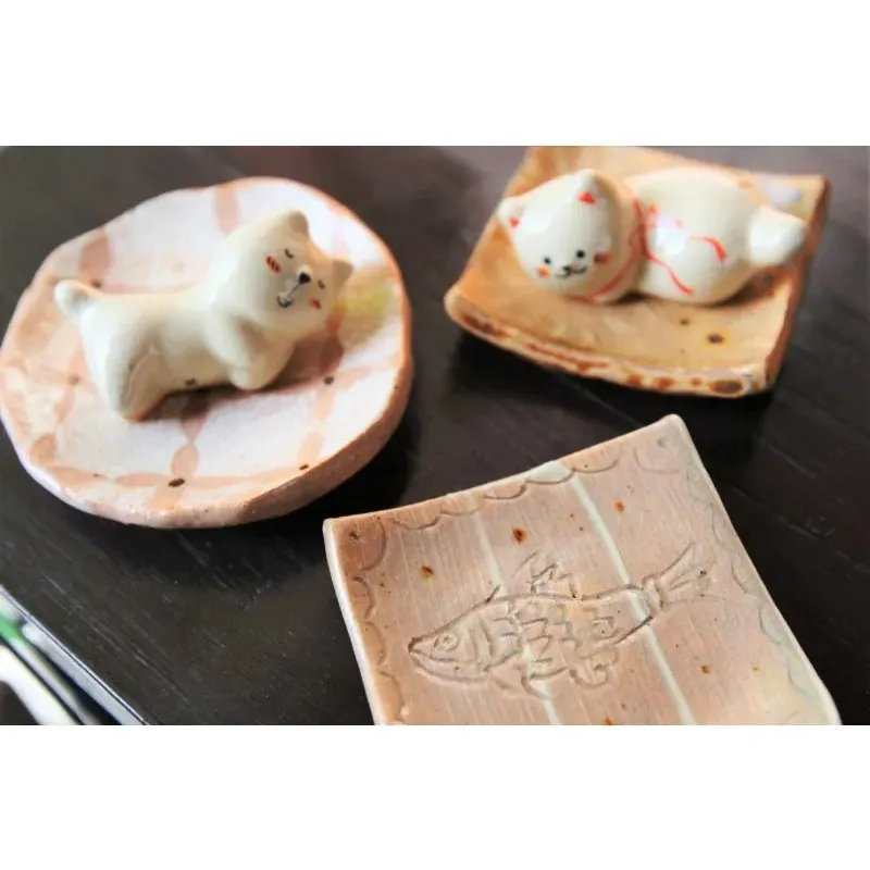 [โตเกียวกินซ่า] โอกาสที่จะเลือกจากจานถั่วที่นวดด้วยมือหรือที่วางตะเกียบแมว☆ทำให้วันนี้เป็นวันที่วิเศษ♪_image