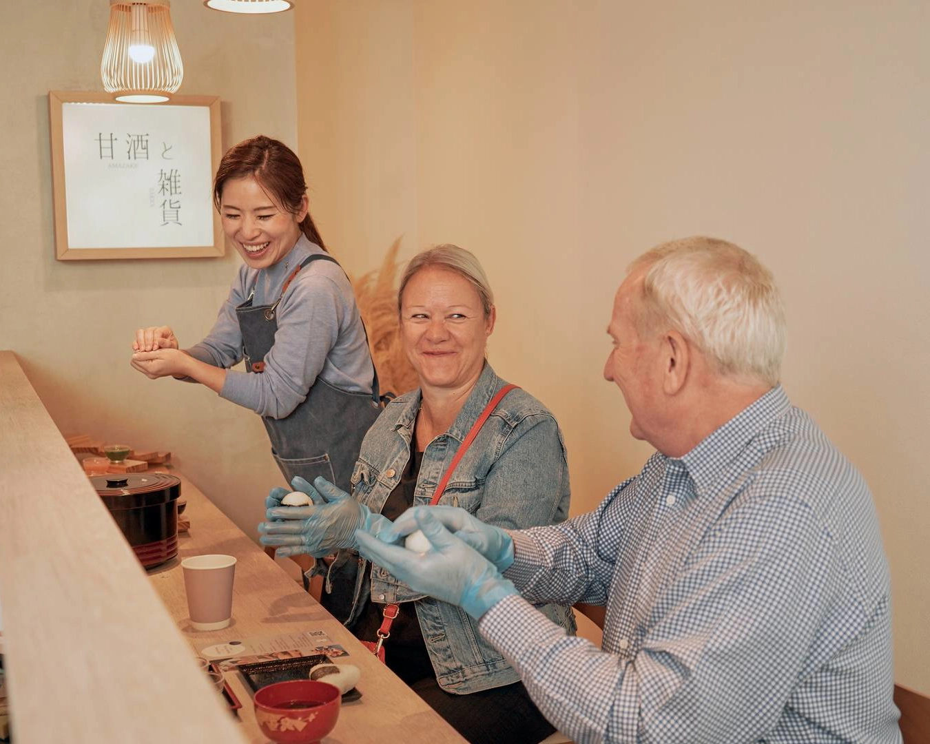 Onigiri Making & Amazake Tasting Workshop Near Tokyo Tower_image