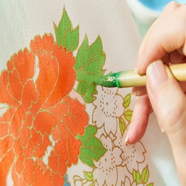 東京手描友禅の“粋”と“洒落た”経験を。世界に一つだけのミニタペストリー制作体験。_image