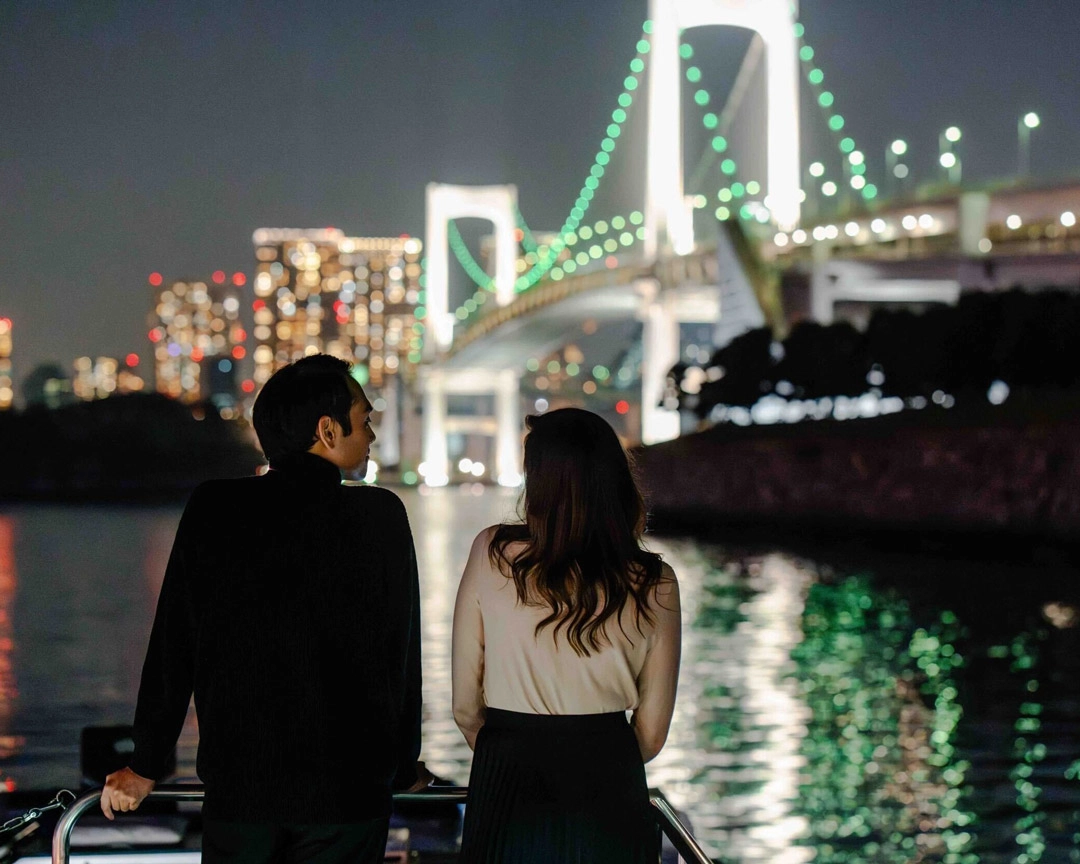 Luxury Cruise in Tokyo Bay: View of Skytree, Rainbow Bridge_image