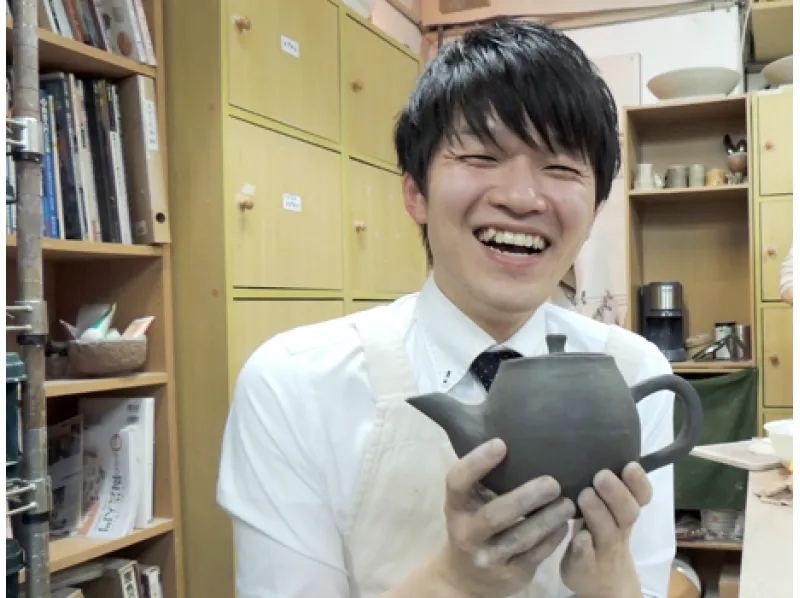 [东京都-铂]可以让即使是初学者“茶壶紫砂壶制作”课程的2倍（约2小时），当天预约OK！_image