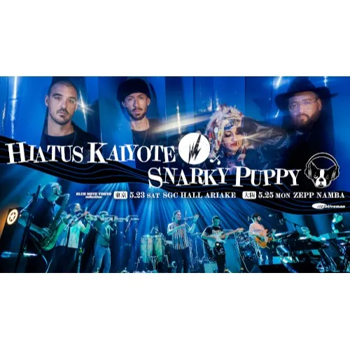 HIATUS KAIYOTE × SNARKY PUPPY_image